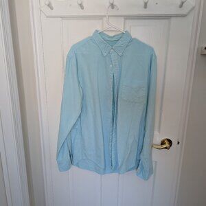 J. Crew light Blue dress shirt - Size Large